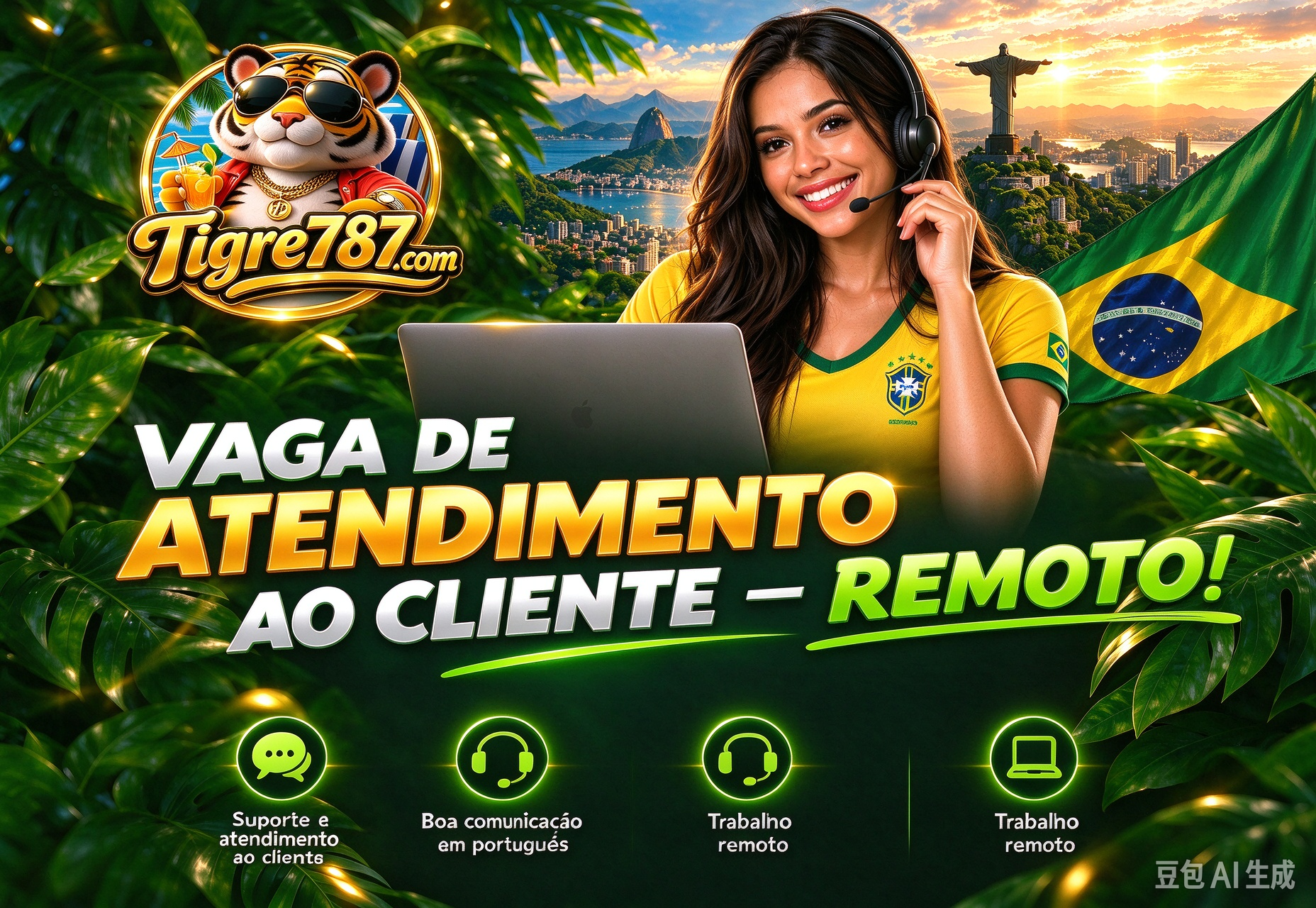 Trabalho remoto em casa